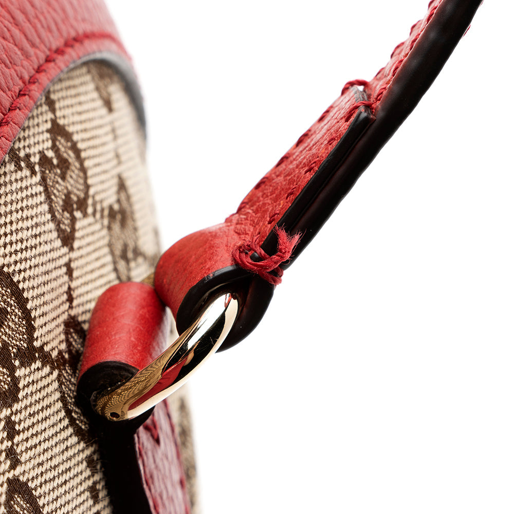 Gucci GG Canvas Bree Dome Shoulder Bag
