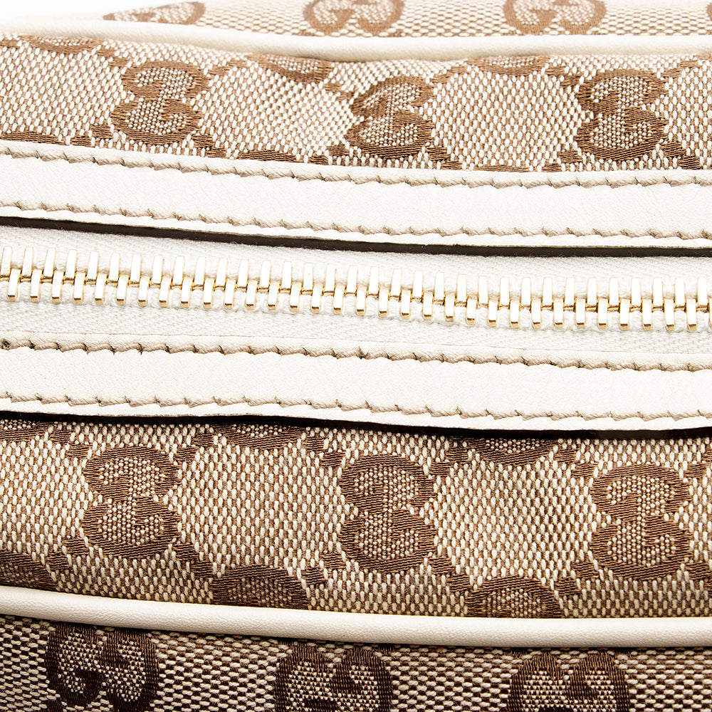 Gucci GG Canvas Britt Satchel