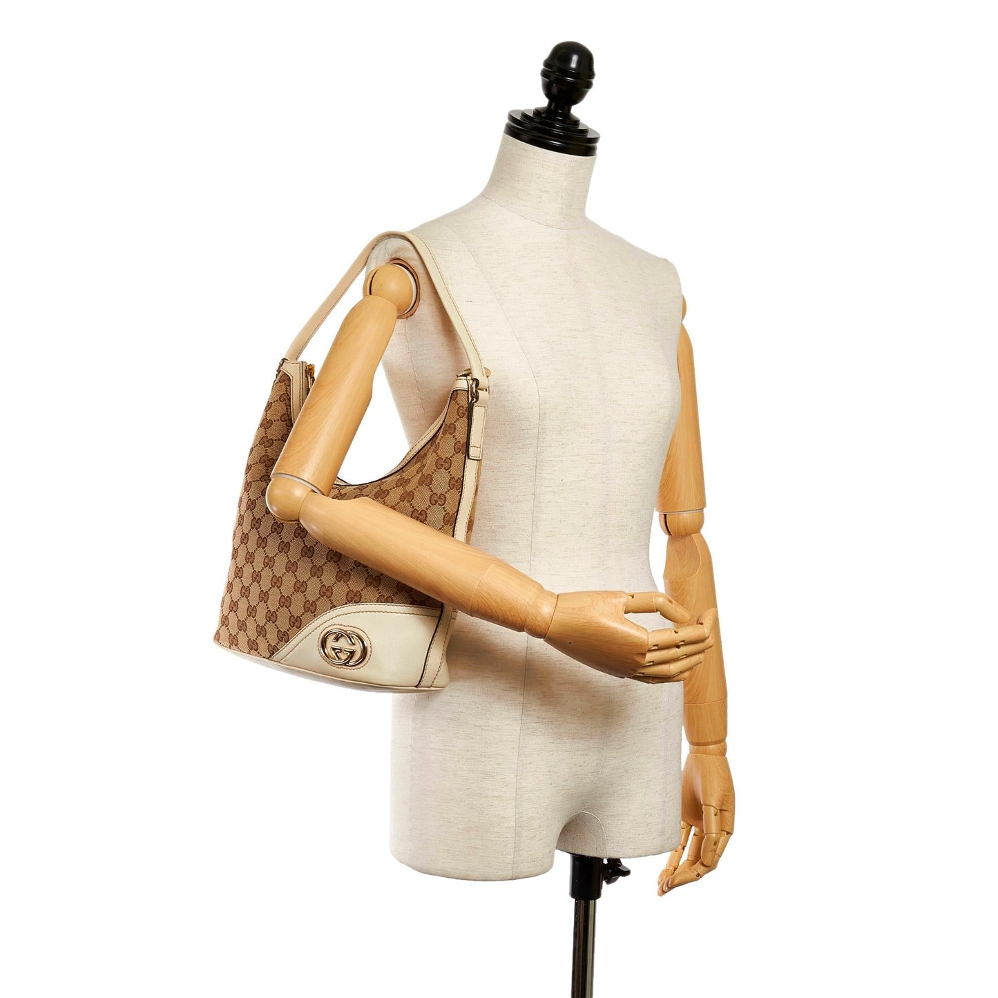 Gucci GG Canvas Britt Shoulder Bag