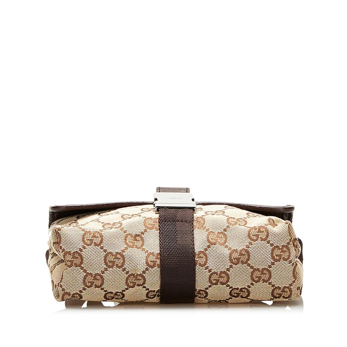 Gucci GG Canvas Buckle Belt Bag