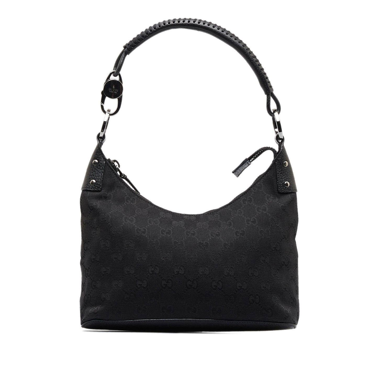 Gucci GG Canvas Classic Ring Hobo (SHG-nRL4TE)