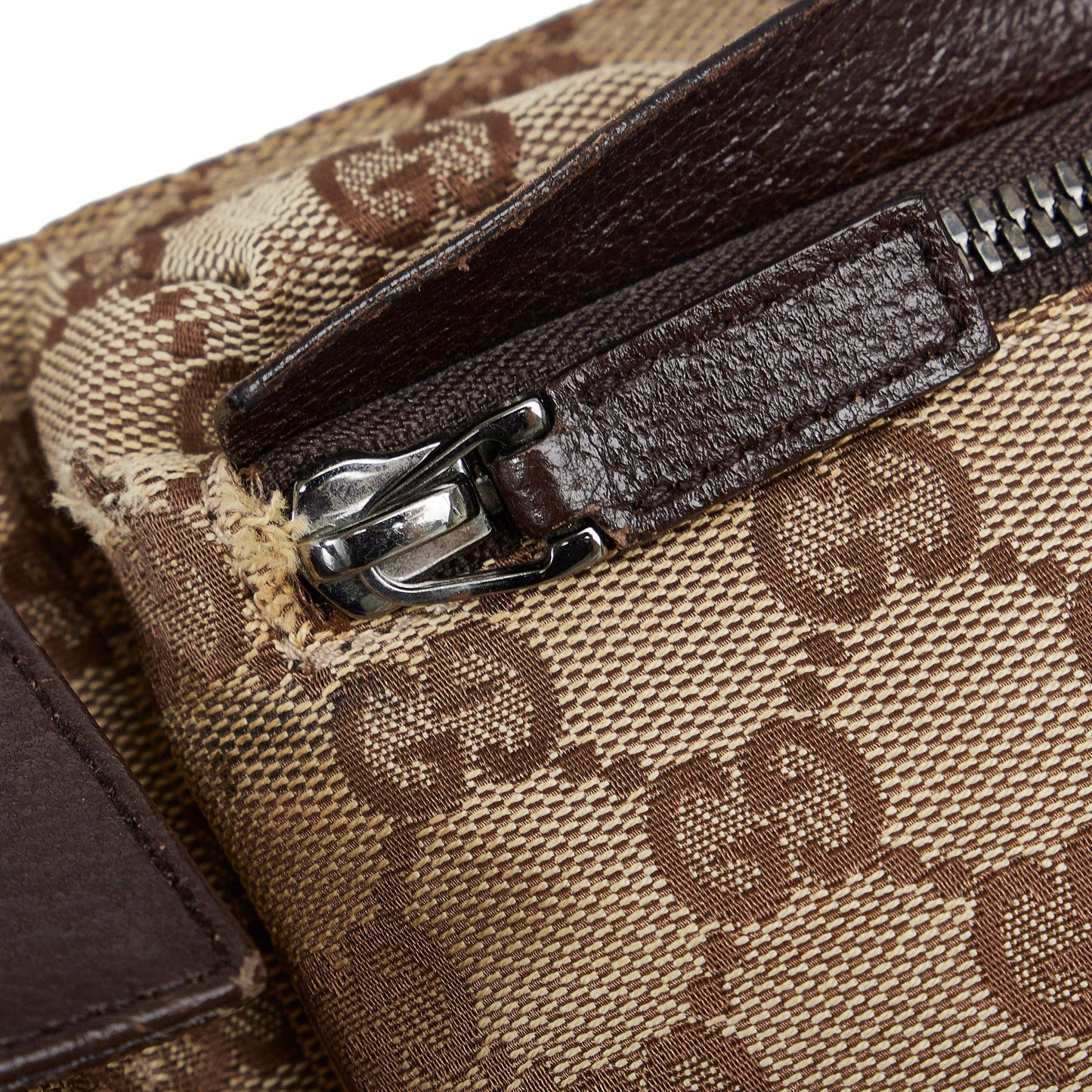 Gucci GG Canvas Double Pocket Belt Bag (SHG-ozfMNY)