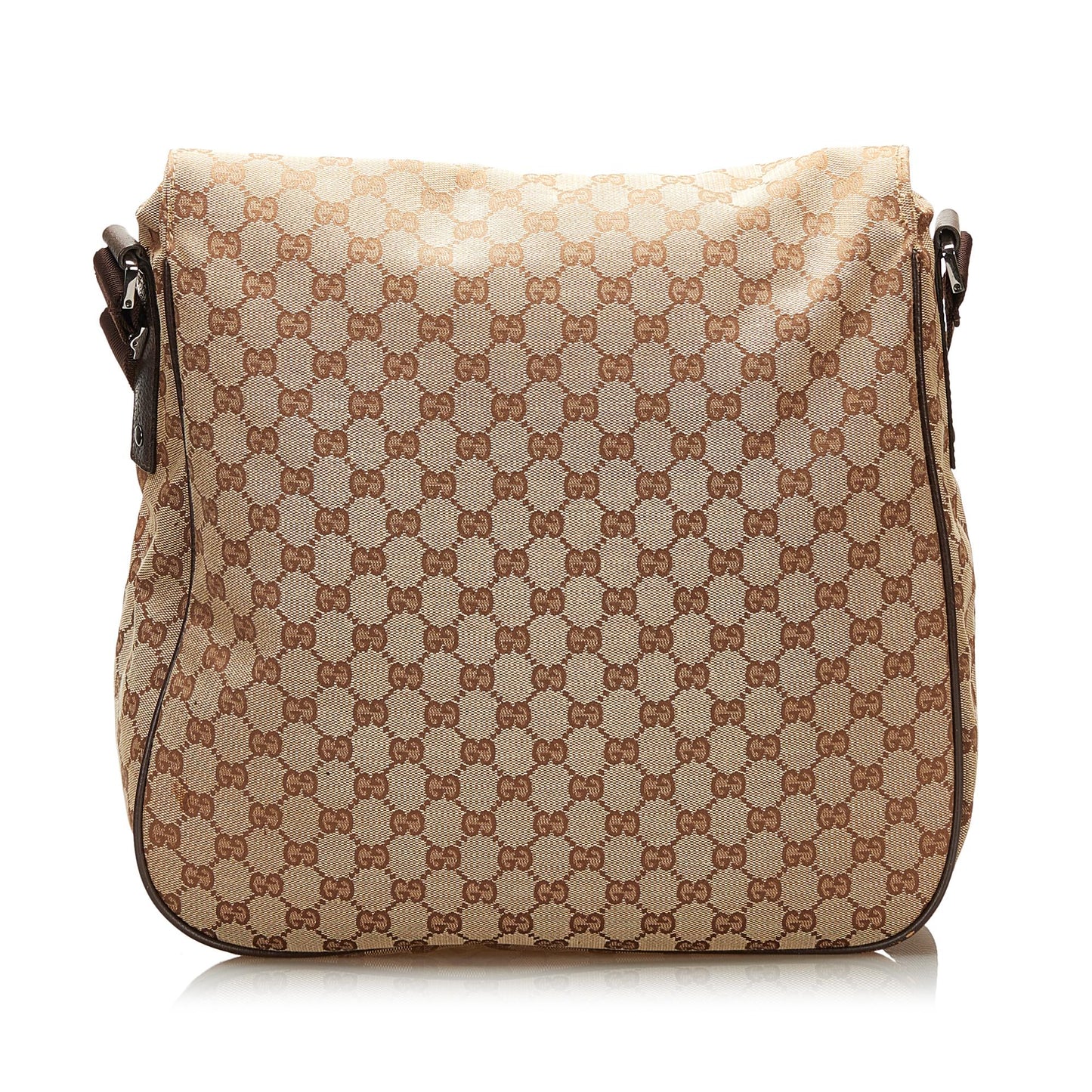 Gucci GG Canvas Double Pocket Flap Messenger