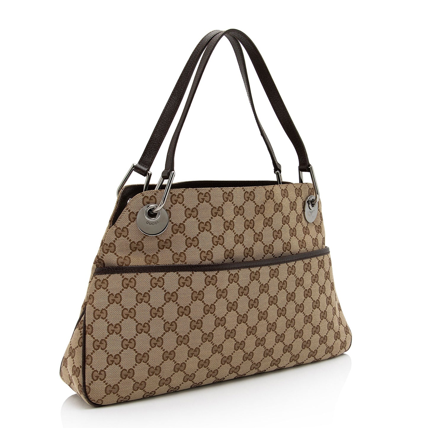 Gucci GG Canvas Eclipse Medium Shoulder Bag (SHF-YMoOGb)