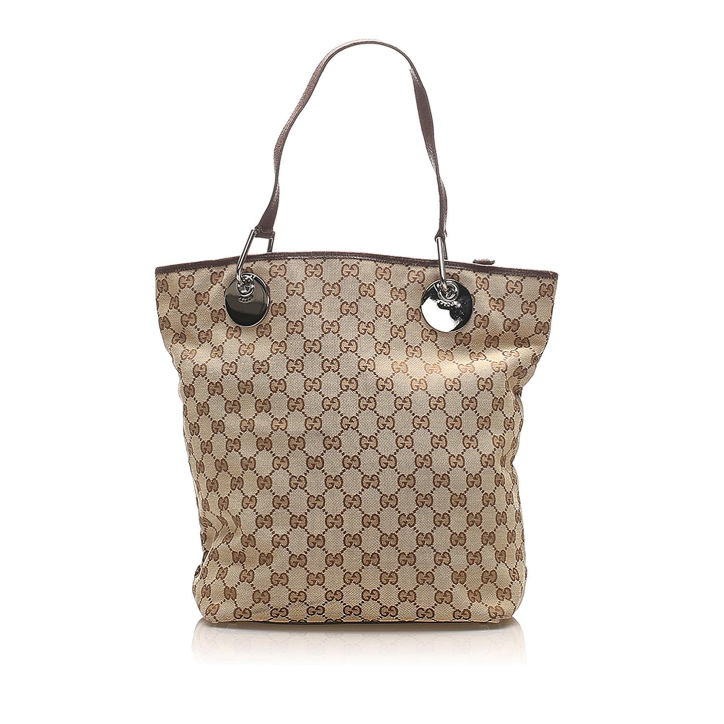 Gucci GG Canvas Eclipse Tote Bag (SHG-15362)