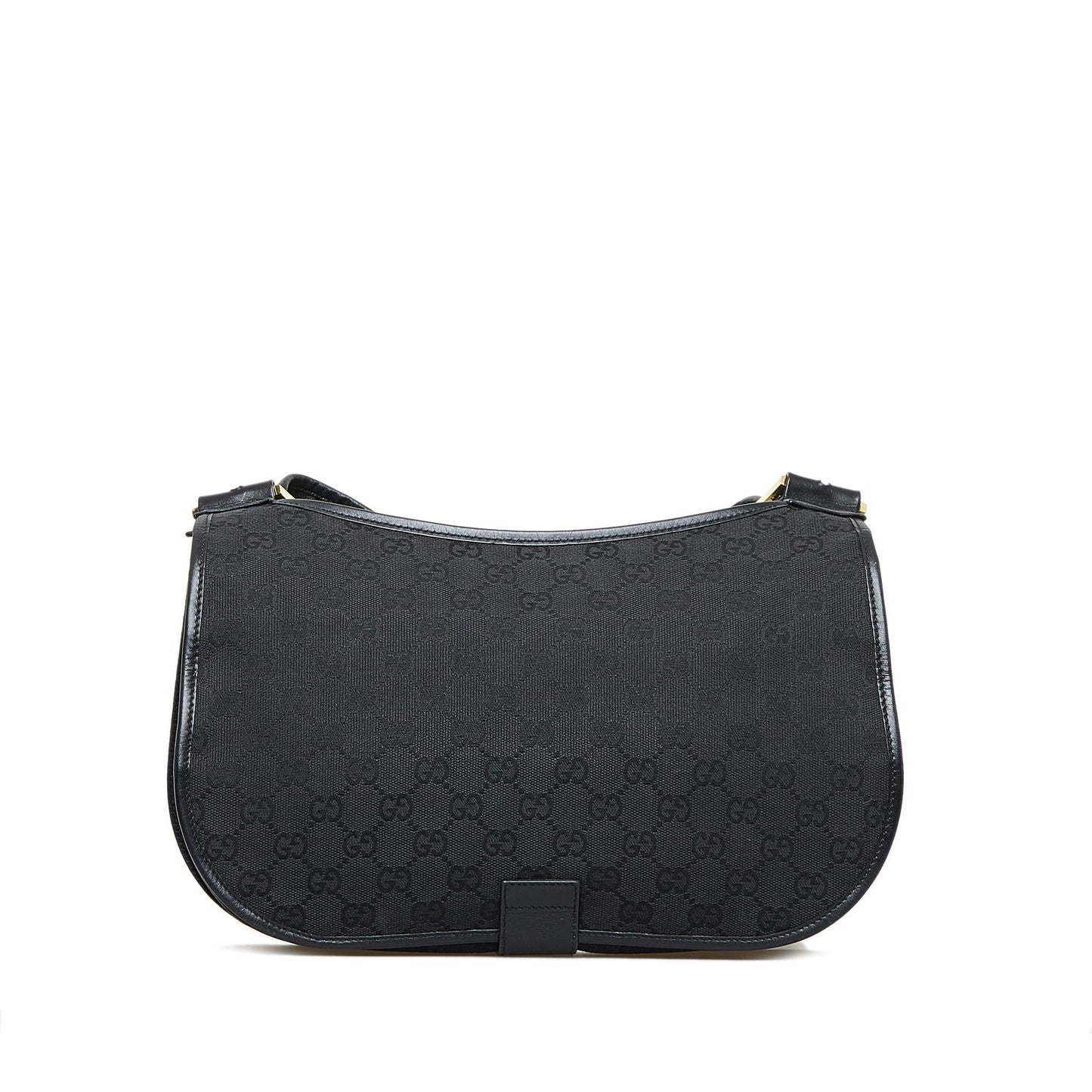 Gucci GG Canvas Flap Shoulder Bag (SHG-tltDgF)
