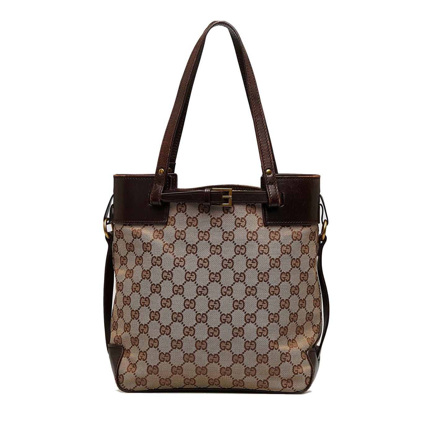 Gucci GG Canvas Handbag (SHG-X003AZ)