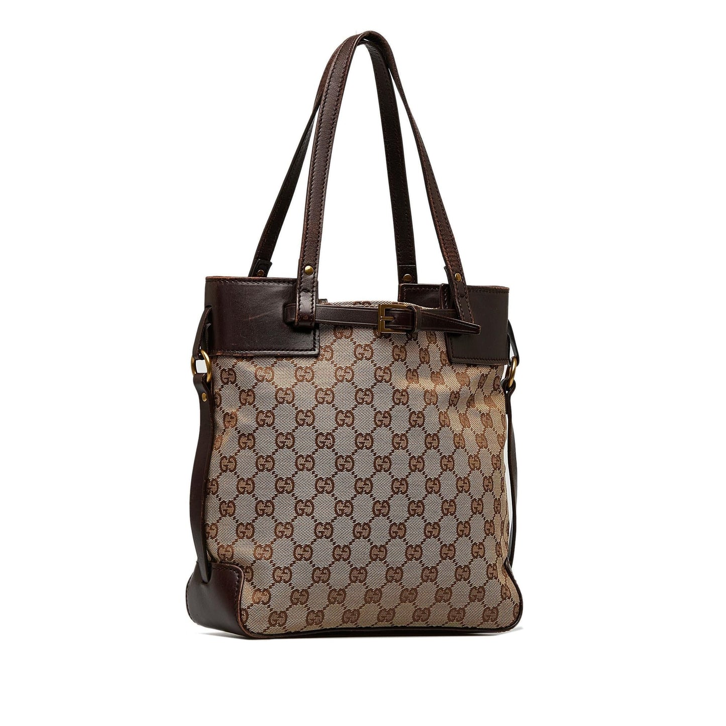 Gucci GG Canvas Handbag (SHG-X003AZ)