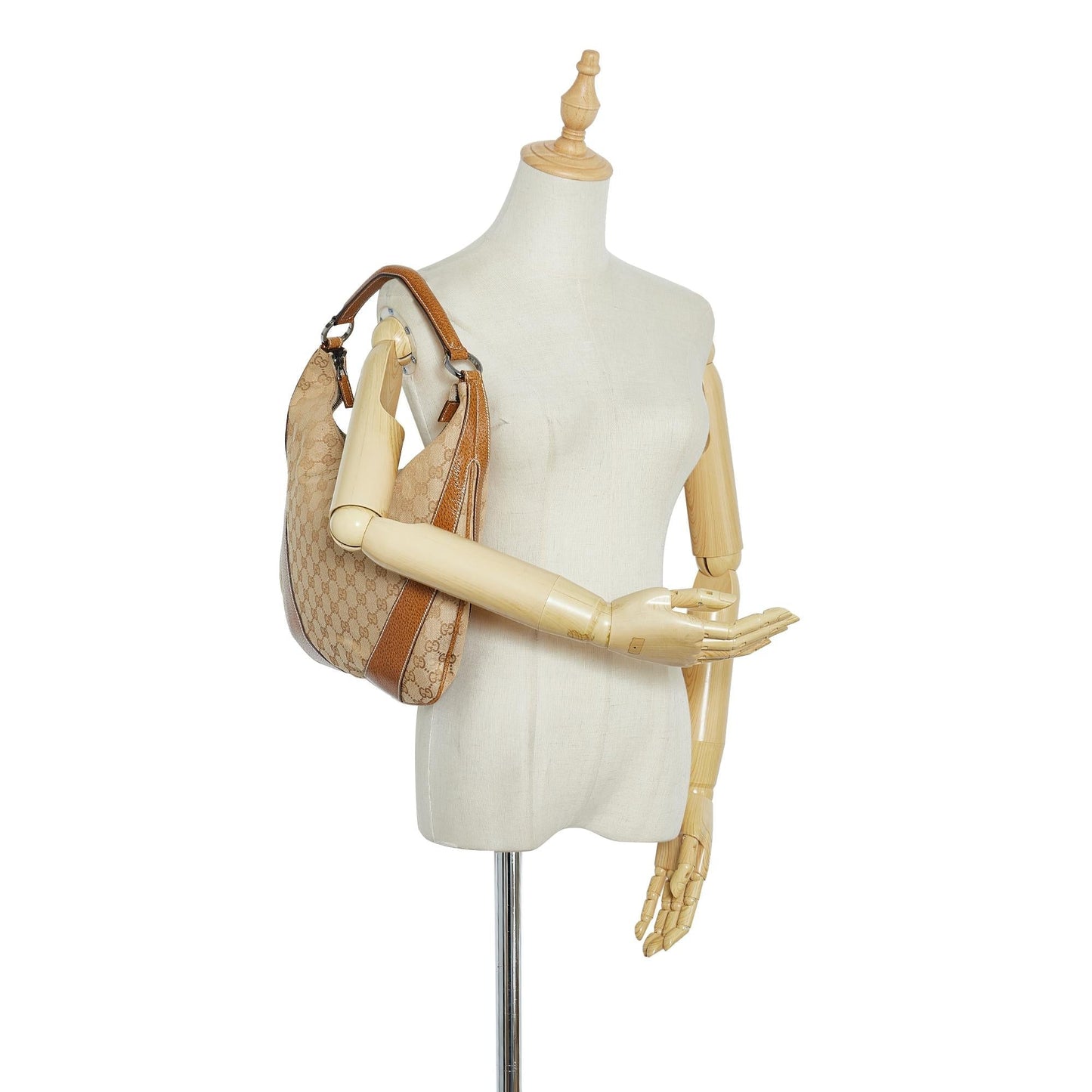 Gucci GG Canvas Hobo Bag (SHG-GaEe4f)