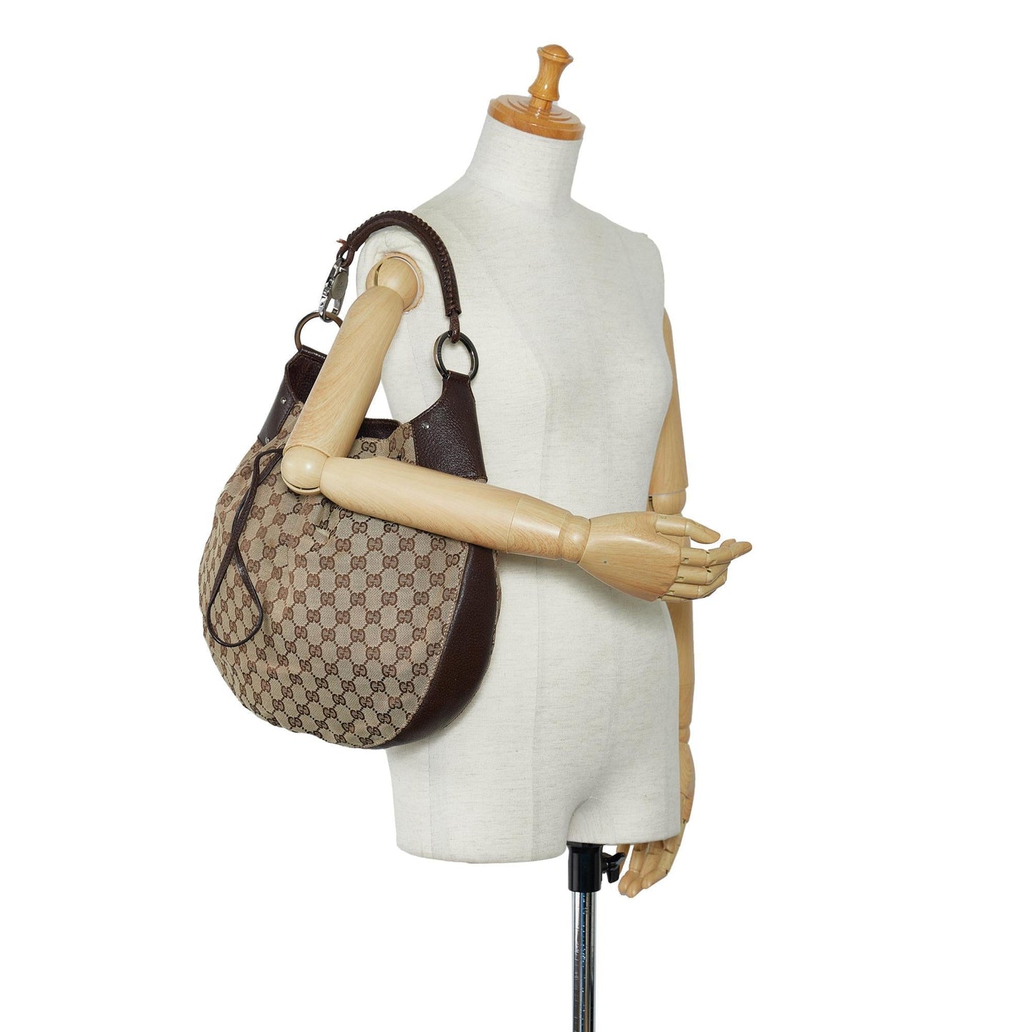 Gucci GG Canvas Hobo Bag (SHG-4cK0K3)
