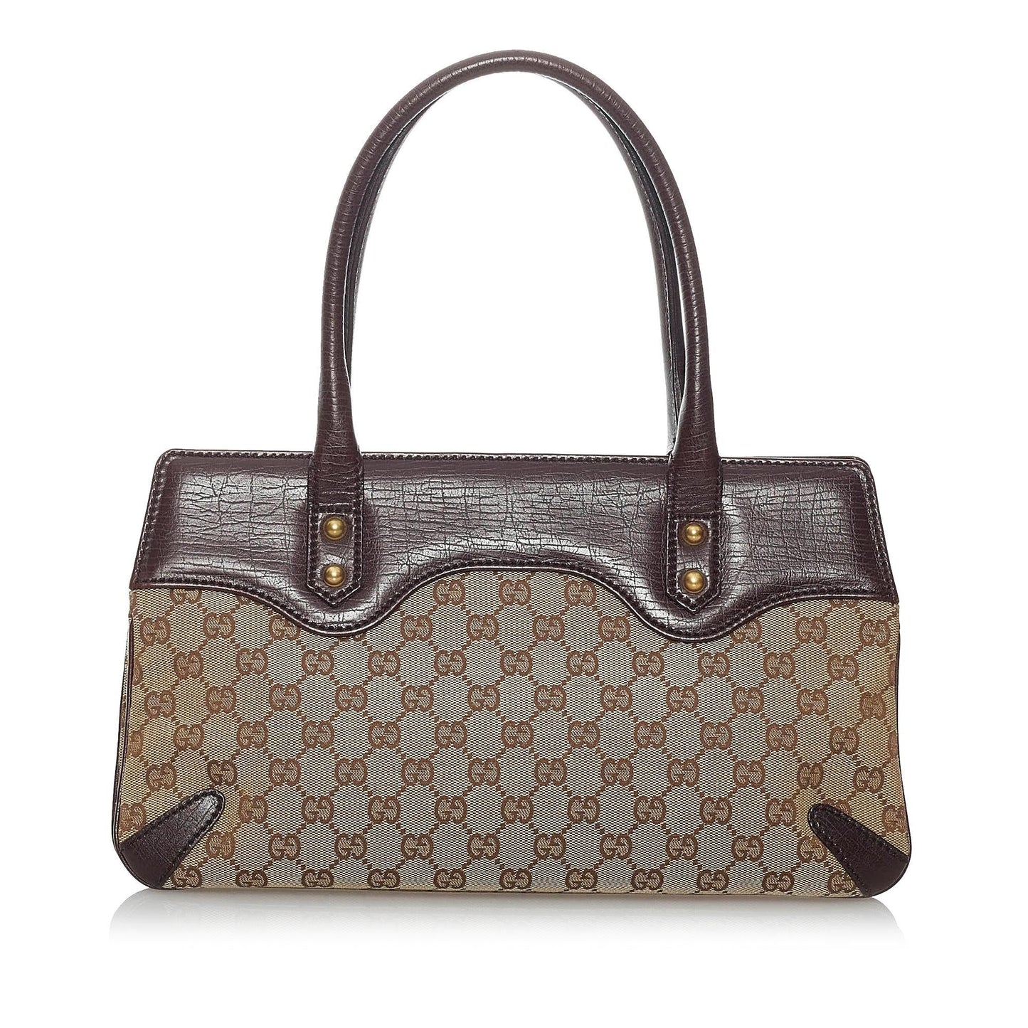 Gucci GG Canvas Horsebit Handbag