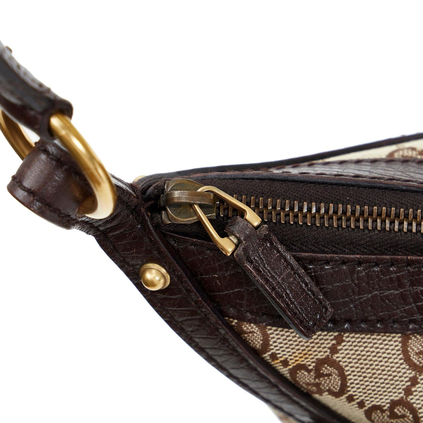 Gucci GG Canvas Horsebit Hobo Bag (SHG-3vKr0U)