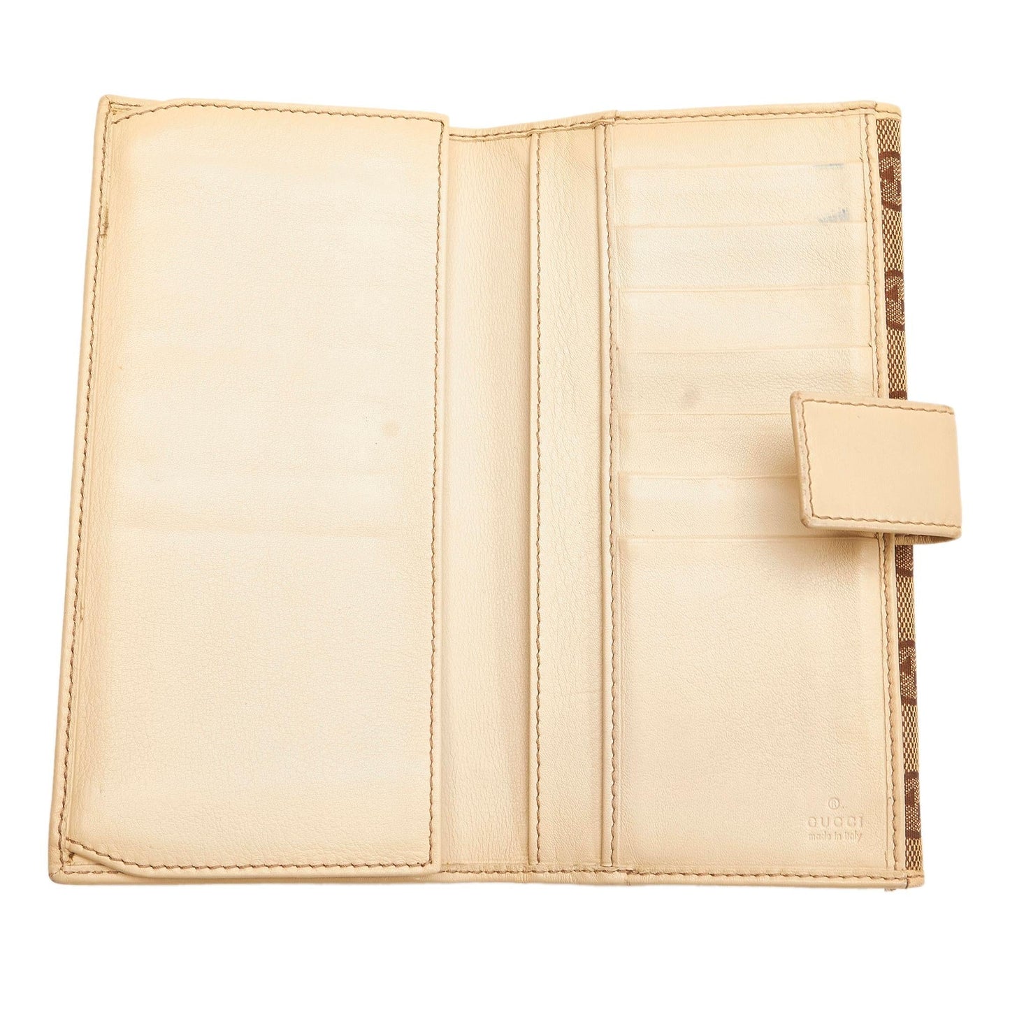 Gucci GG Canvas Interlocking G Long Wallet