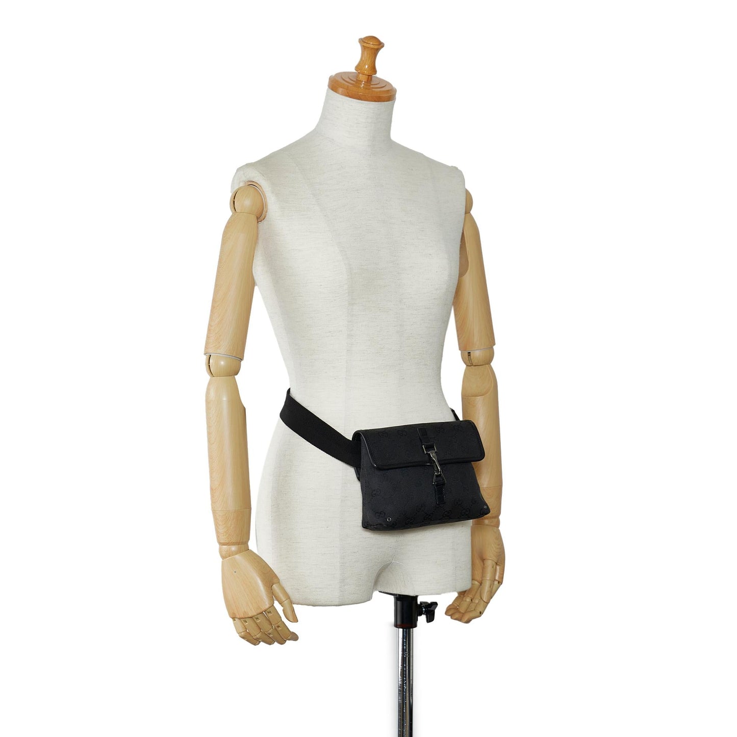 Gucci GG Canvas Jackie Belt Bag (SHG-qKm8H9)