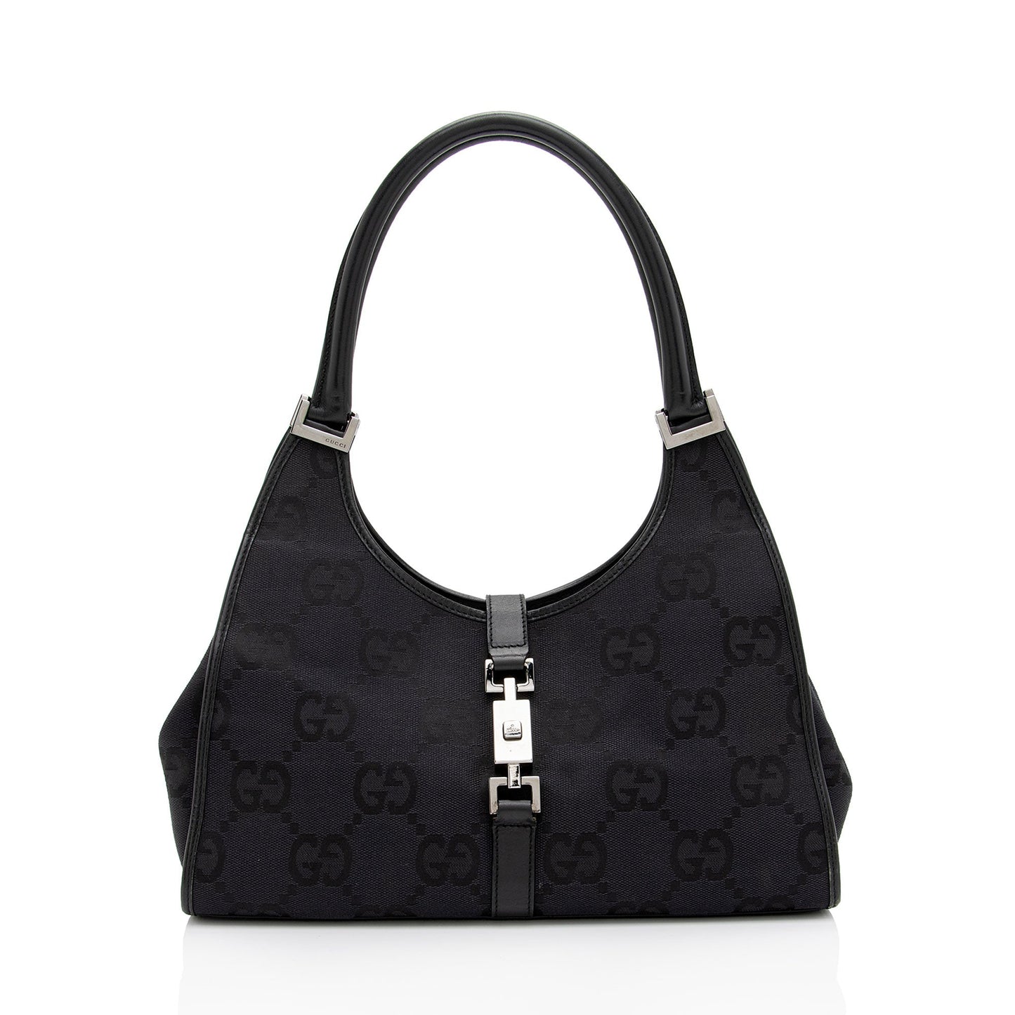 Gucci GG Canvas Jackie Small Shoulder Bag (SHF-Ajw7gP)