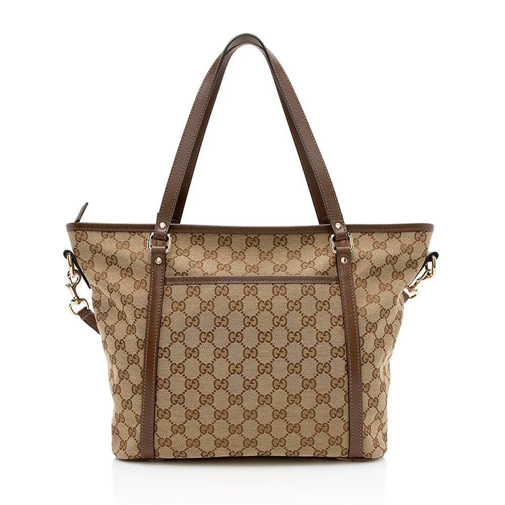 Gucci GG Canvas Medium Tote