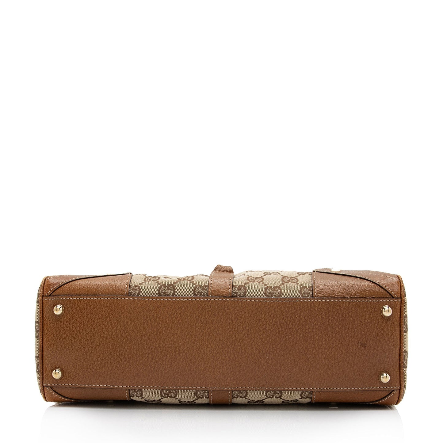 Gucci GG Canvas Nailhead Bardot Shoulder Bag (SHF-cXQEhI)