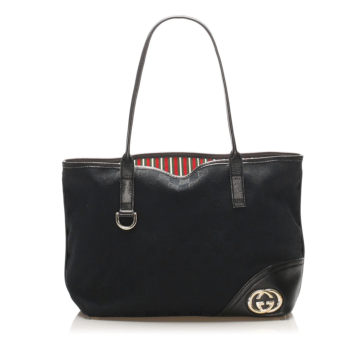 Gucci GG Canvas New Britt Tote Bag (SHG-15203)