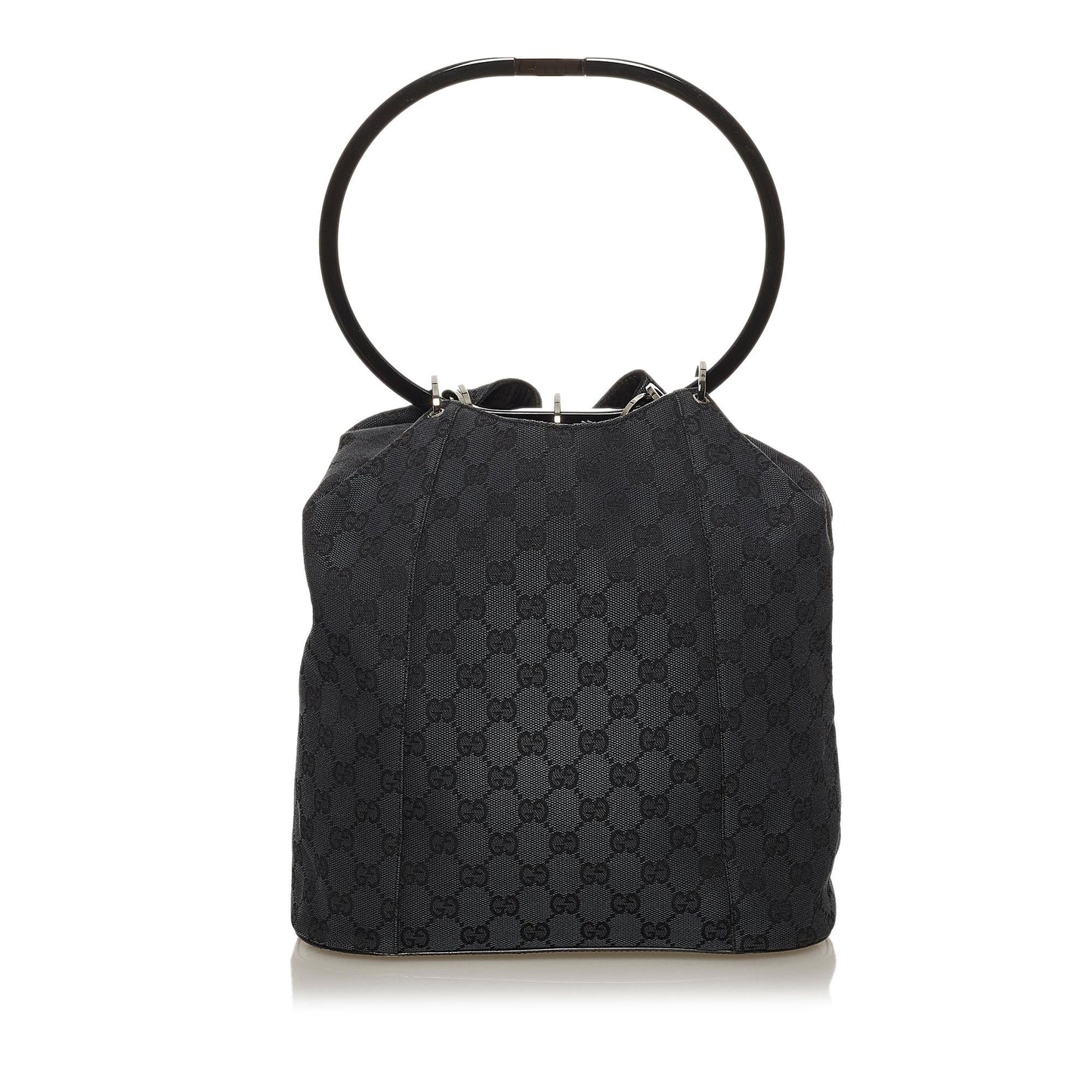 Gucci GG Canvas Ring Handle Handbag