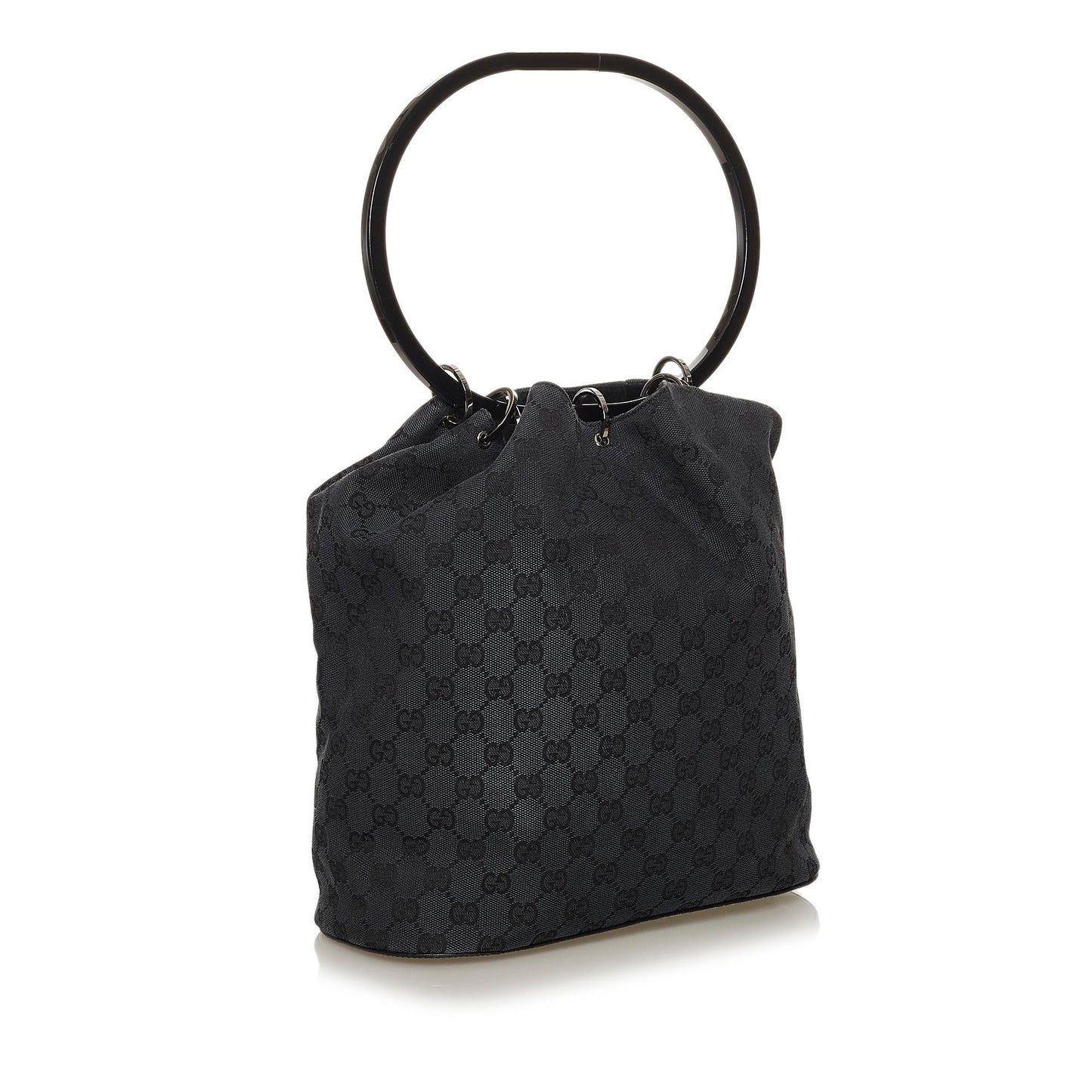 Gucci GG Canvas Ring Handle Handbag