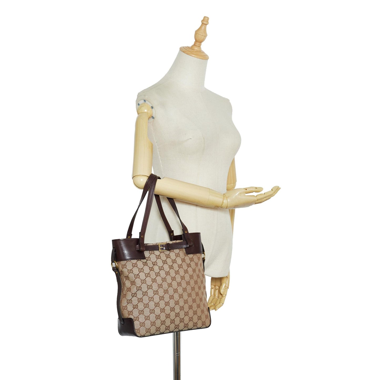 Gucci GG Canvas Shoulder Bag (SHG-ydQHii)