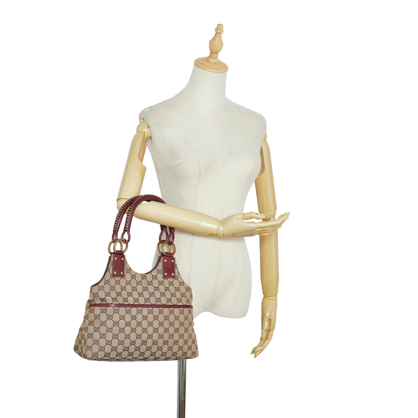 Gucci GG Canvas Shoulder Bag (SHG-CI5et1)