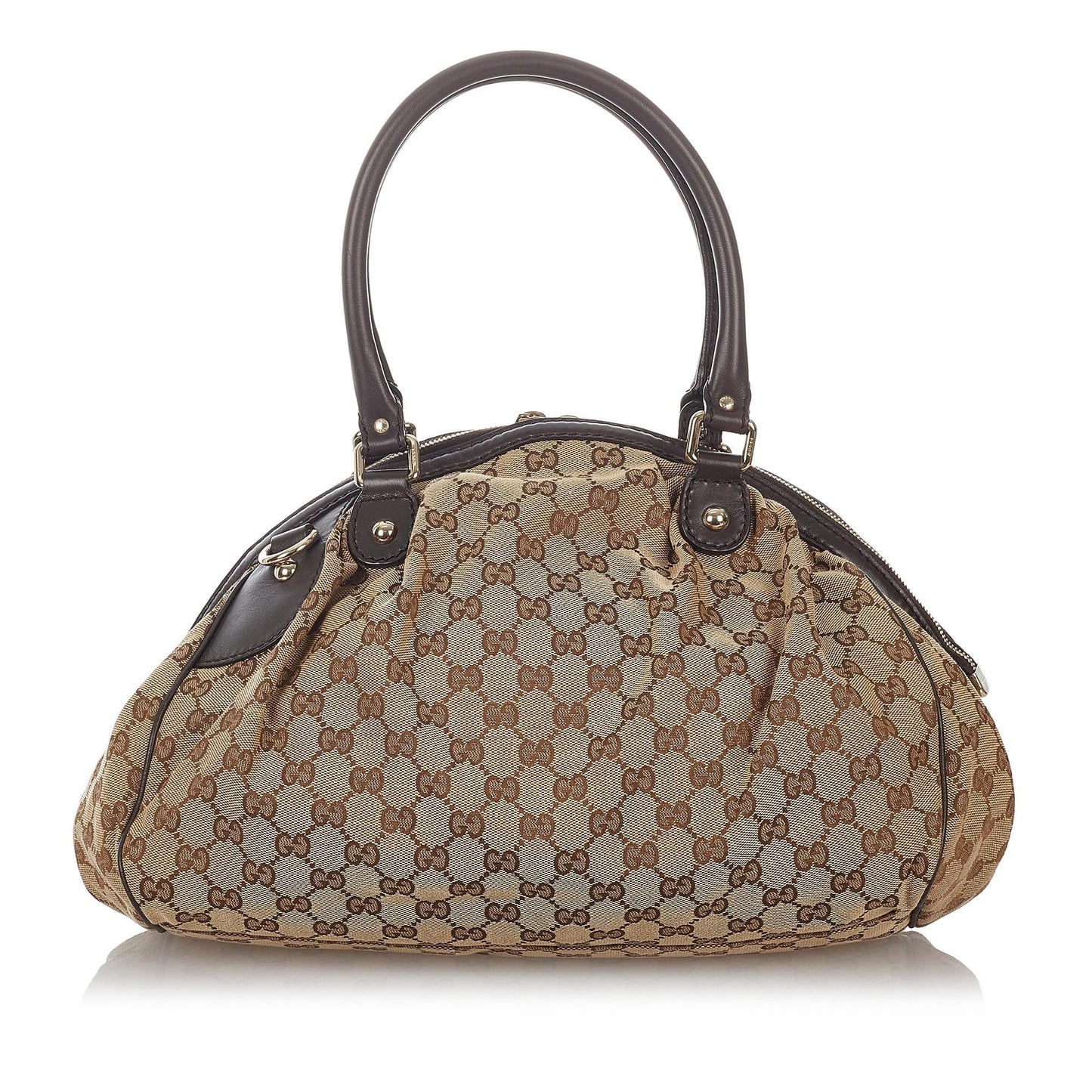 Gucci GG Canvas Sukey Satchel