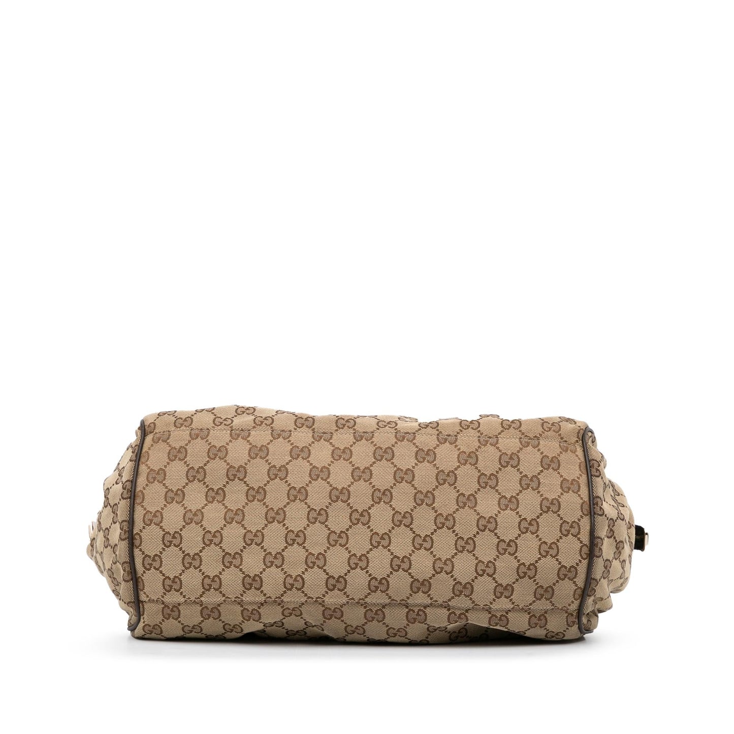 Gucci GG Canvas Sukey Satchel (SHG-OwA3vA)