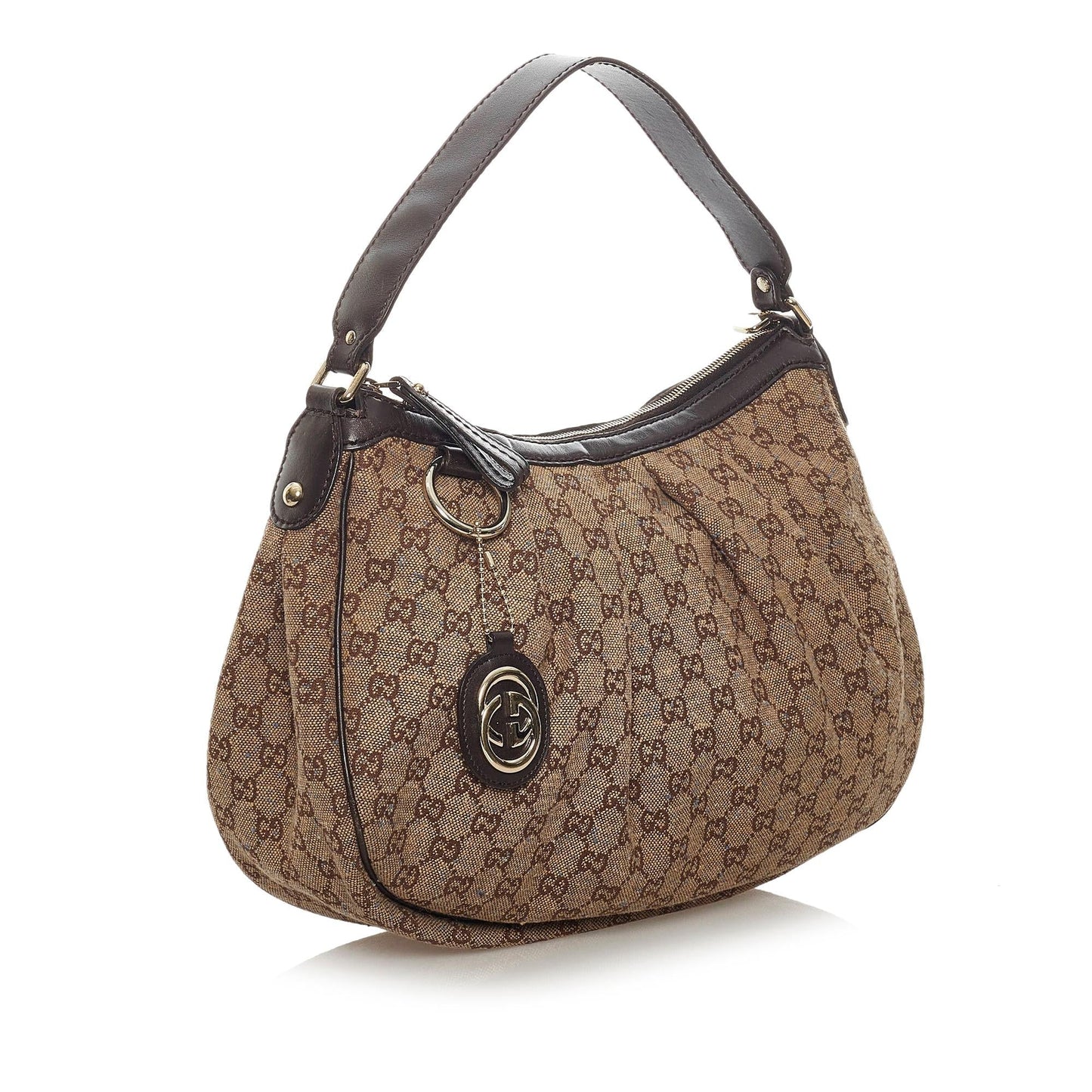 Gucci GG Canvas Sukey Shoulder Bag