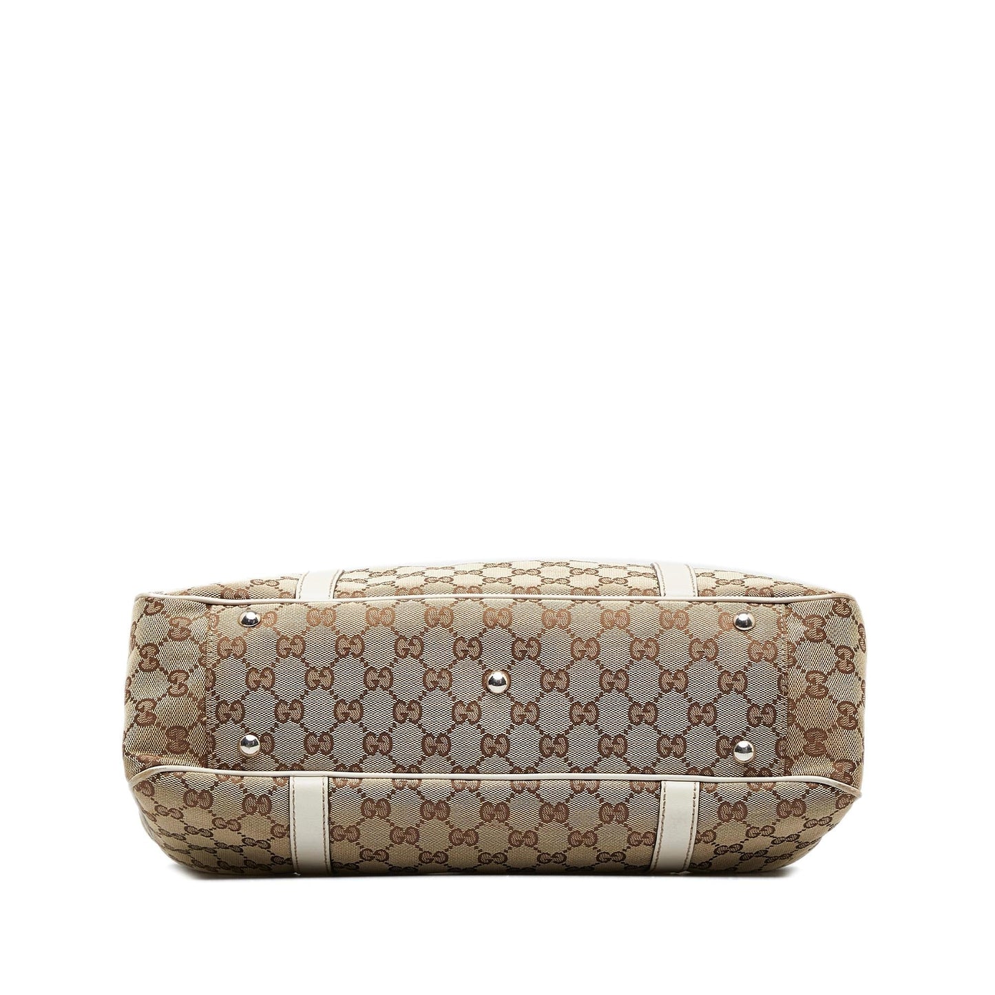 Gucci GG Canvas Twins Tote (SHG-aoHNja)