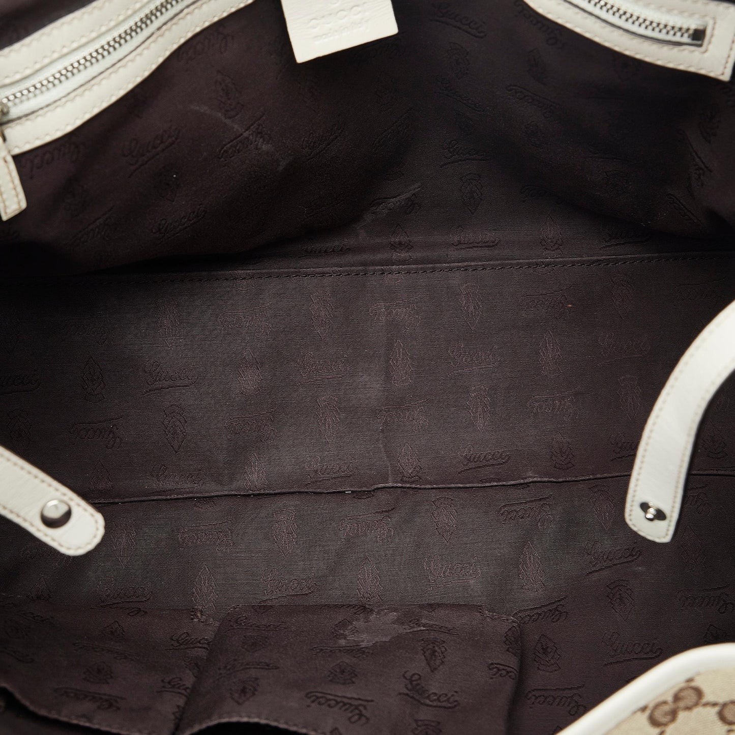 Gucci GG Canvas Twins Tote (SHG-aoHNja)