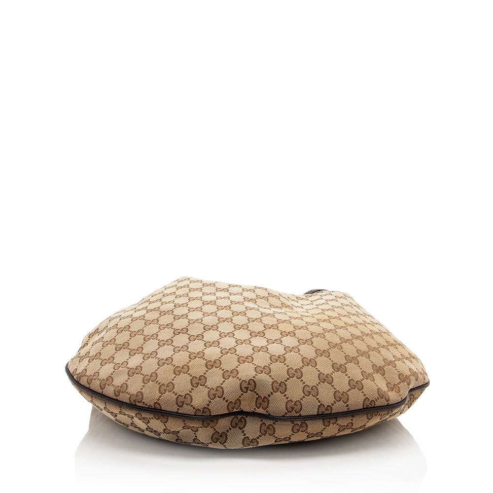Gucci GG Canvas Wave Large Hobo