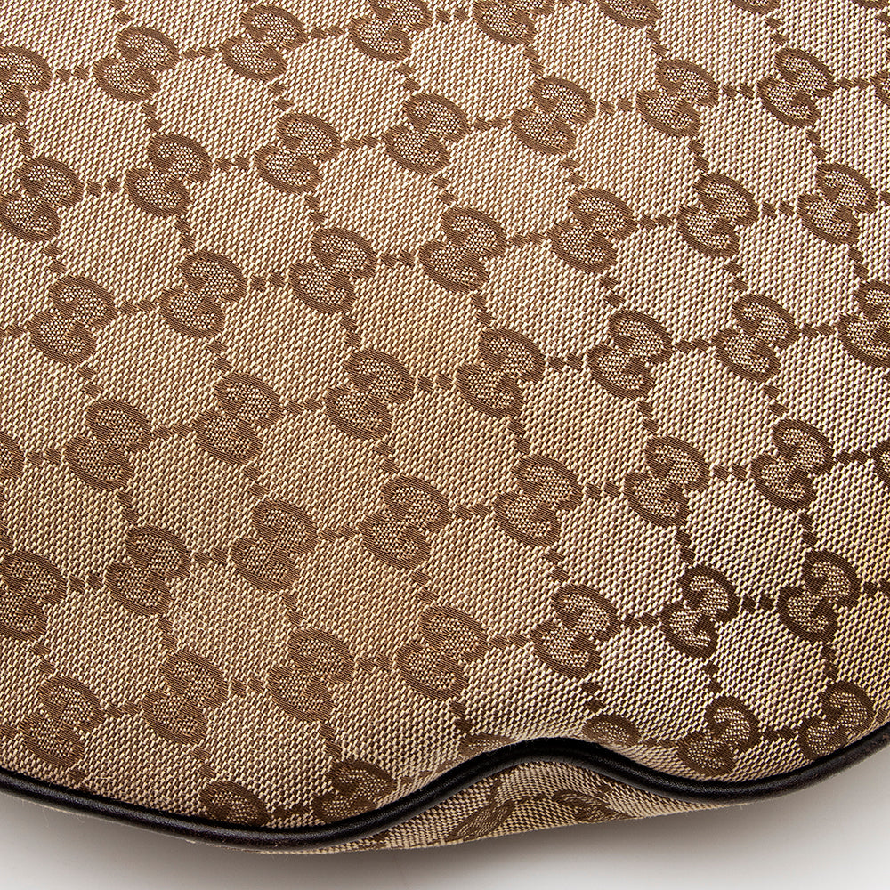 Gucci GG Canvas Wave Large Hobo