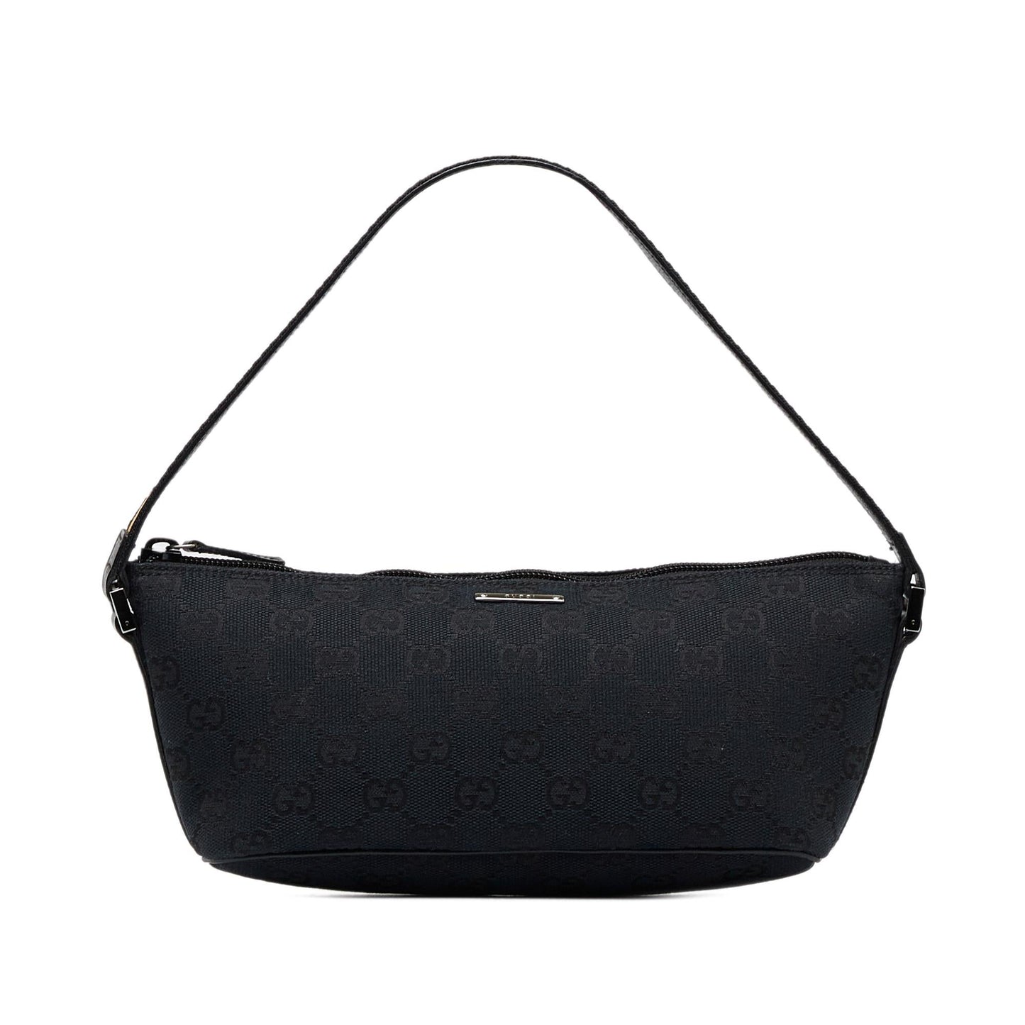 Gucci GG Canvas Web Boat Pochette (SHG-hSS1sG)