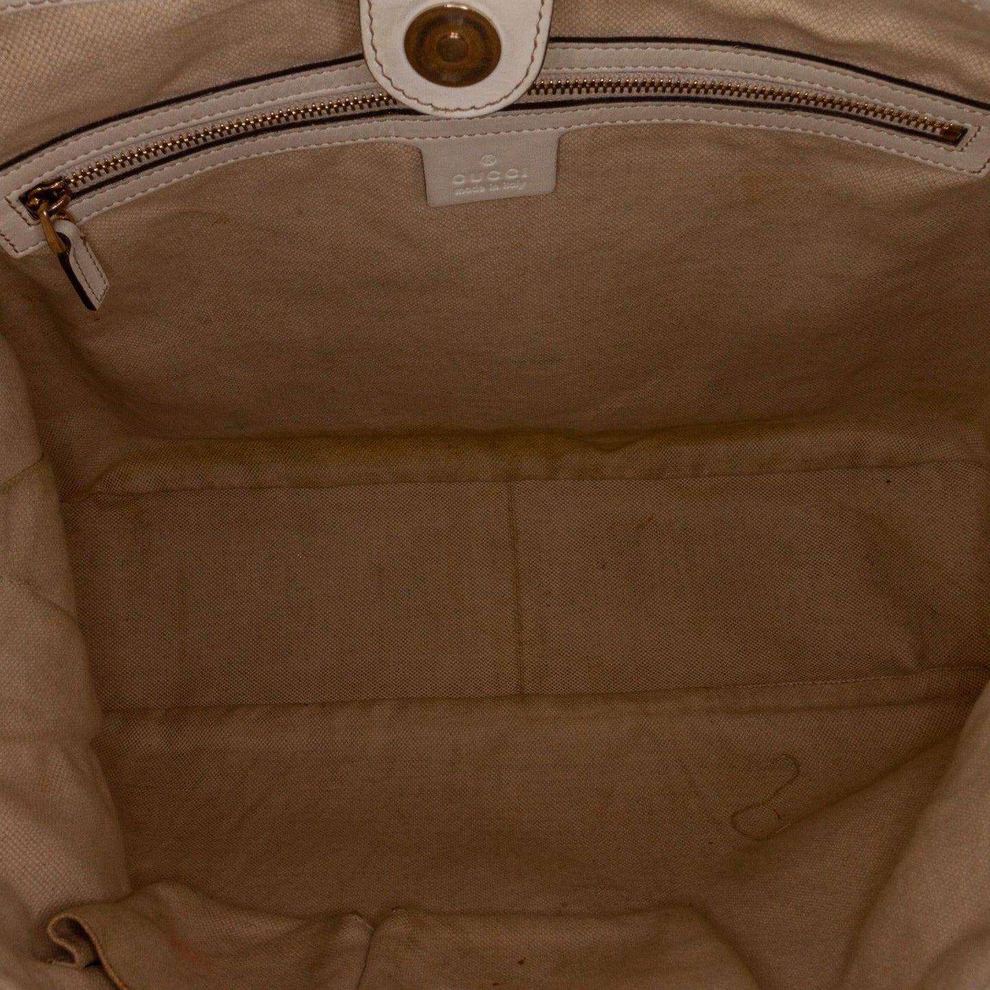 Gucci GG Canvas Web Shoulder Bag (SHG-98PH5h)