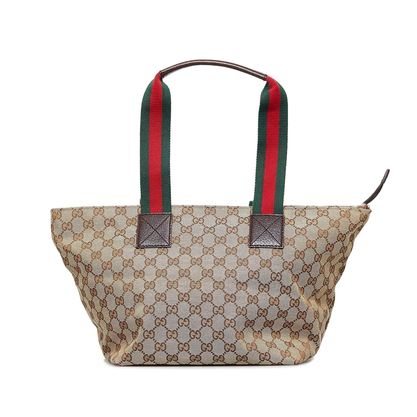 Gucci GG Canvas Web Tote (SHG-V3zgvm)