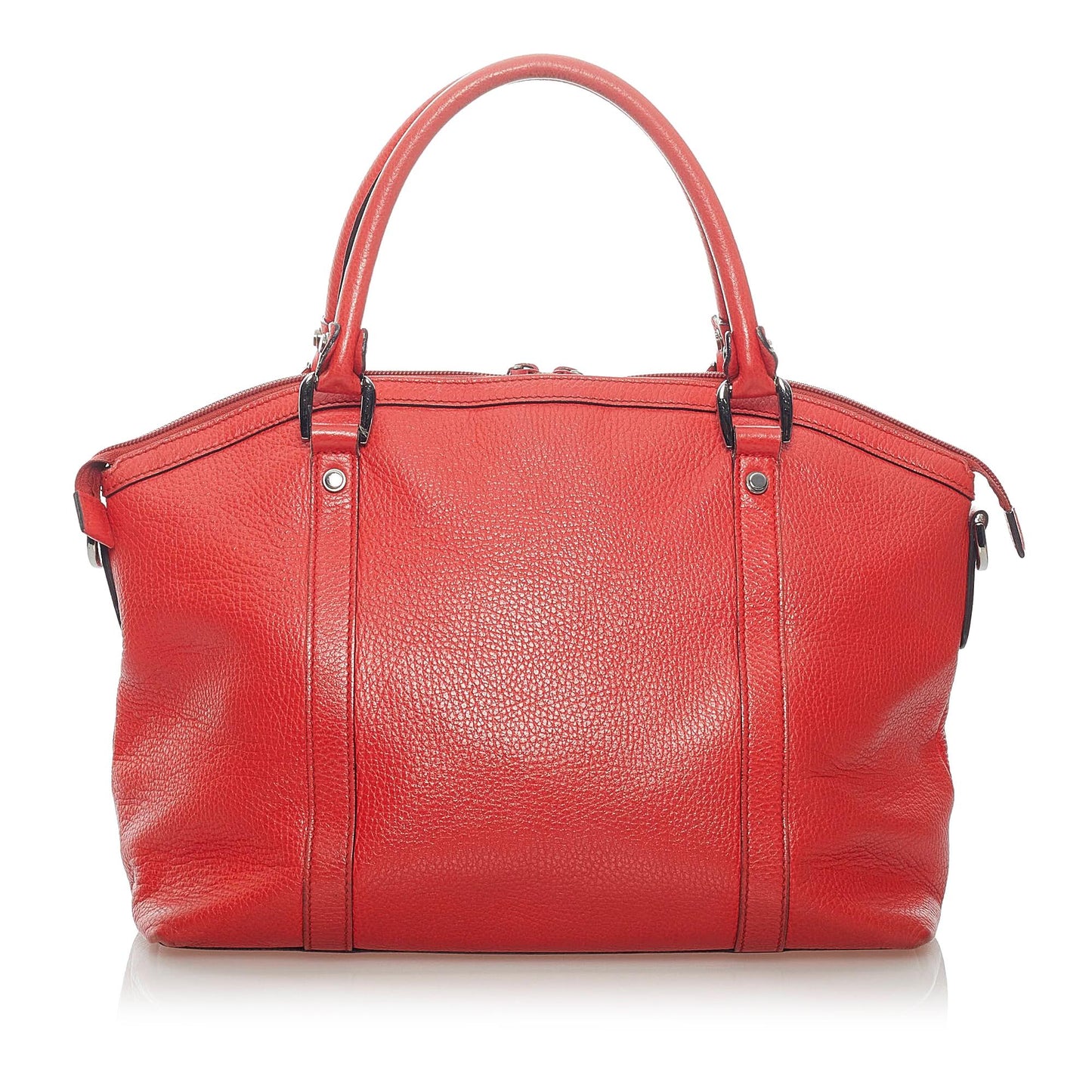 Gucci GG Charm Dome Leather Handbag (SHG-mm3N7y)