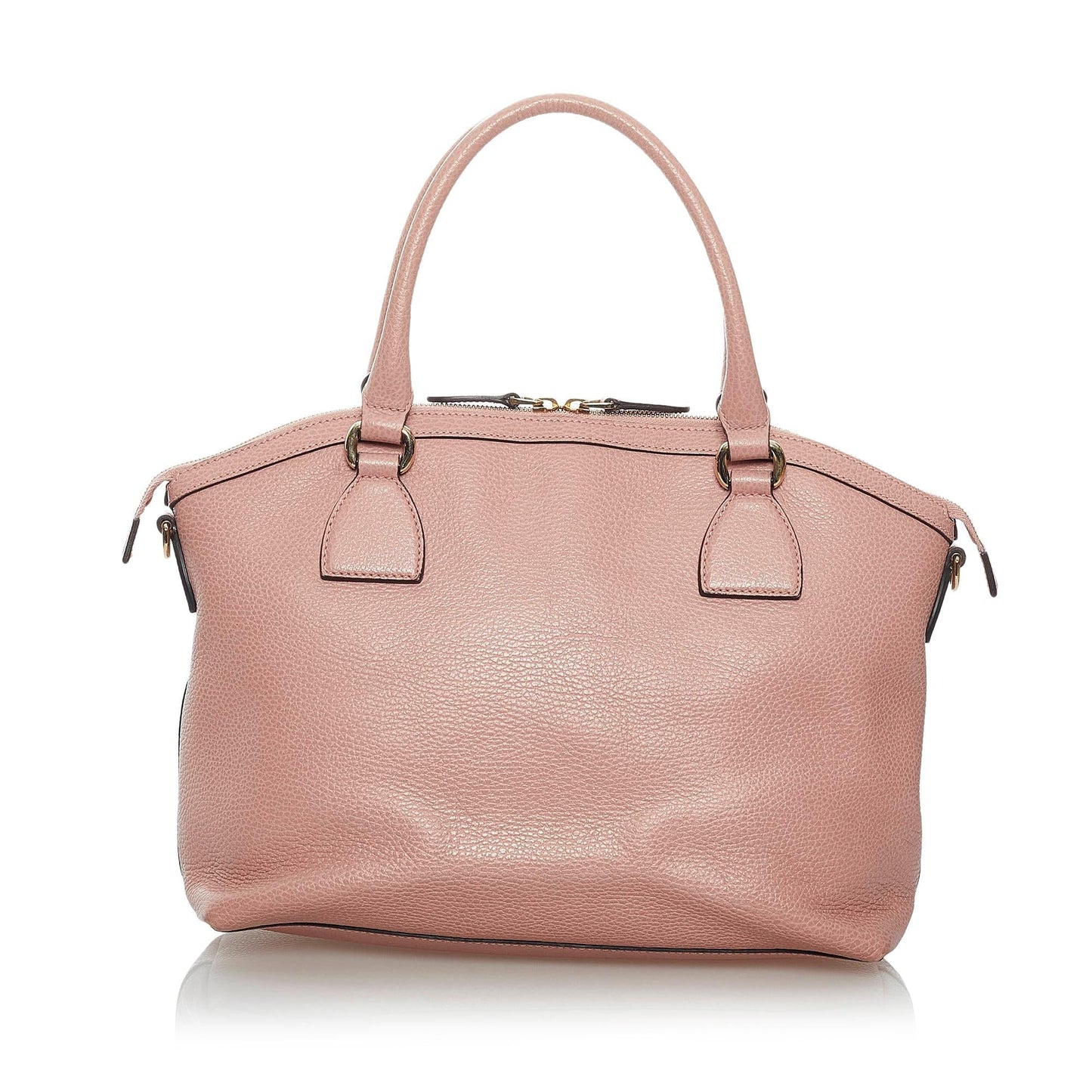 Gucci GG Charm Dome Leather Satchel