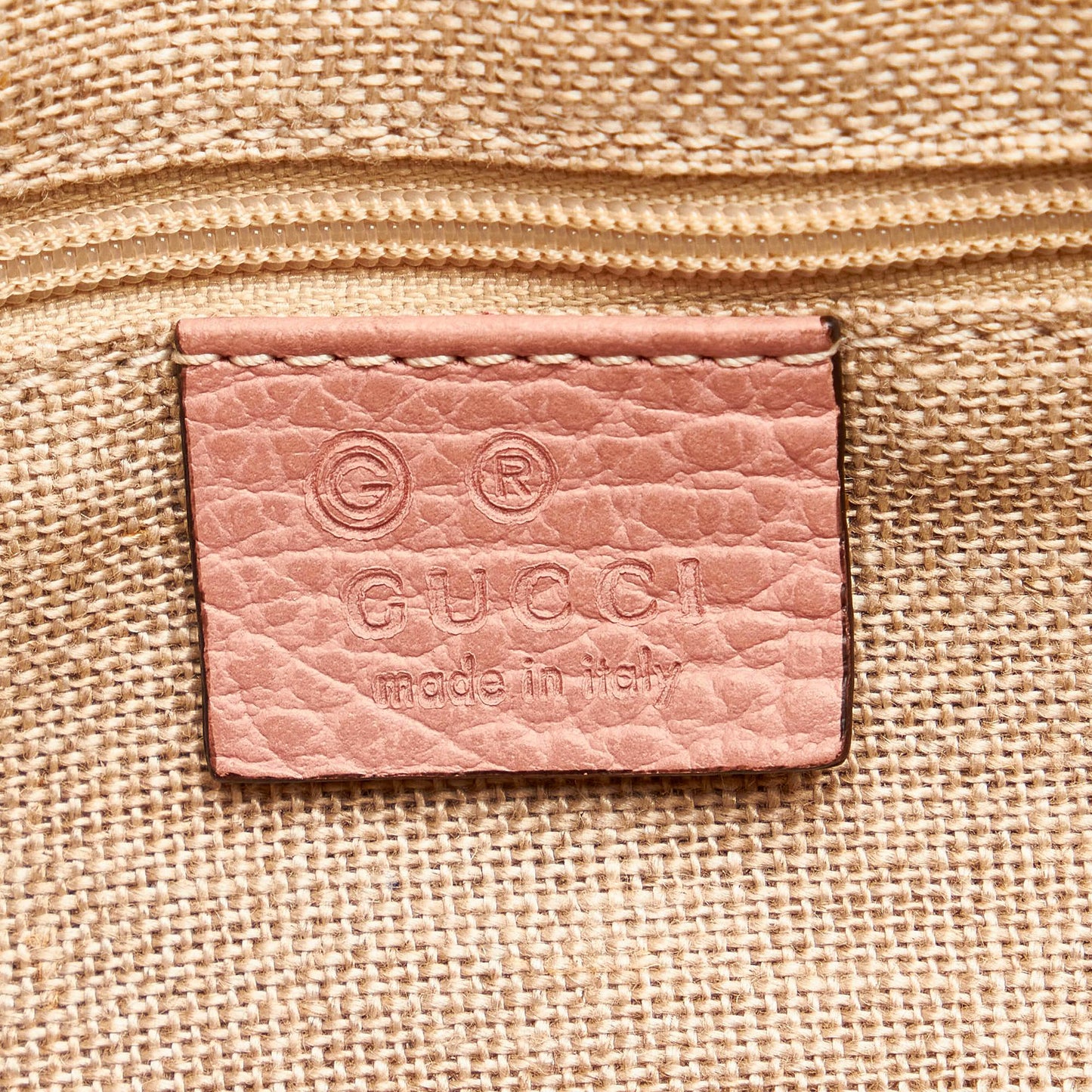 Gucci GG Charm Dome Leather Satchel