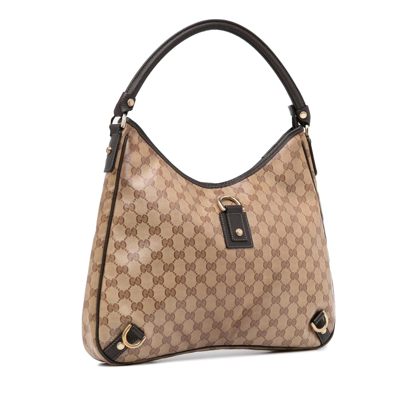 Gucci GG Crystal Abbey D-Ring Shoulder Bag (SHG-OyA3NC)
