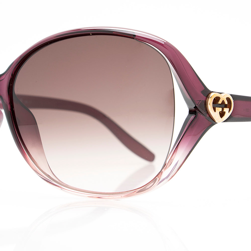 Gucci GG Heart Sunglasses