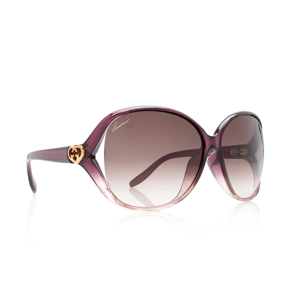 Gucci GG Heart Sunglasses