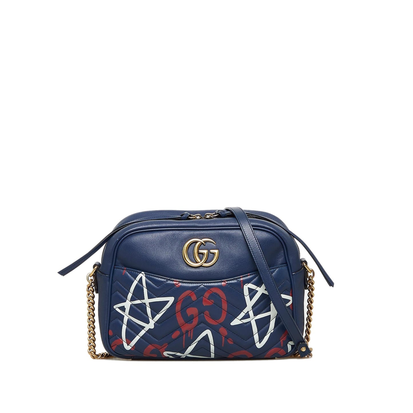 Gucci GG Marmont Ghost Crossbody Bag (SHG-eT5r9s)