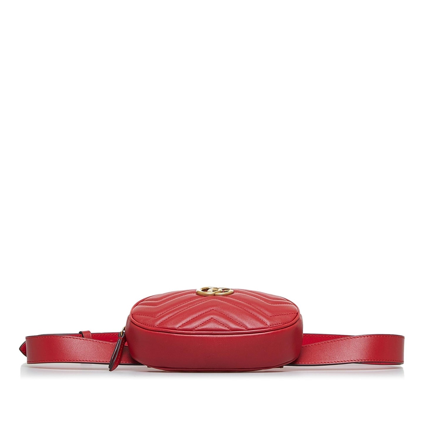 Gucci GG Marmont Matelasse Belt Bag (SHG-rueAua)