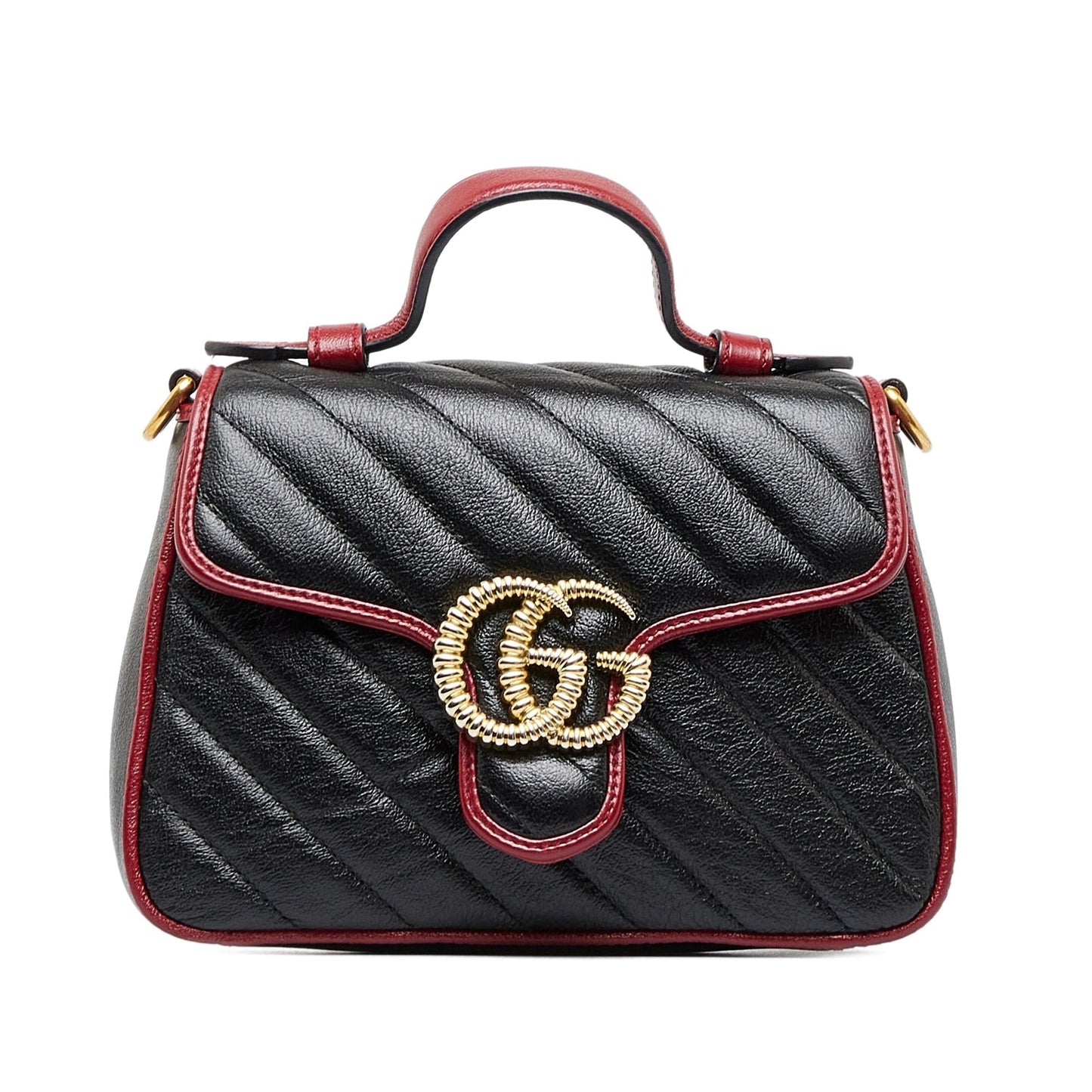 Gucci GG Marmont Torchon Satchel (SHG-aTMmV7)