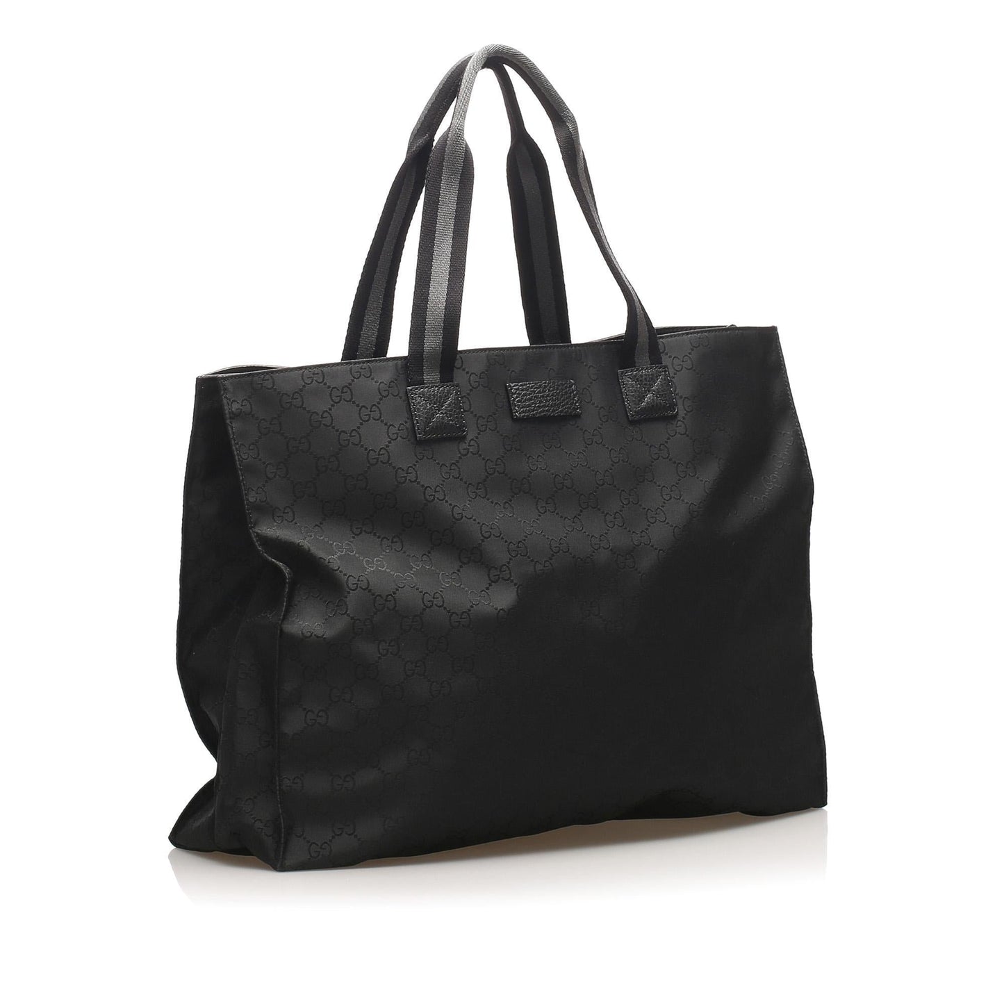 Gucci GG Nylon Web Tote Bag (SHG-11528)
