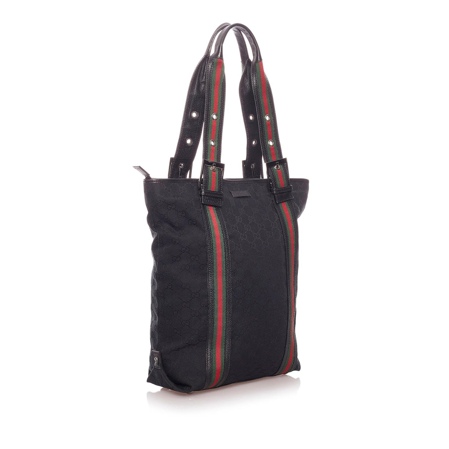 Gucci GG Nylon Web Tote Bag