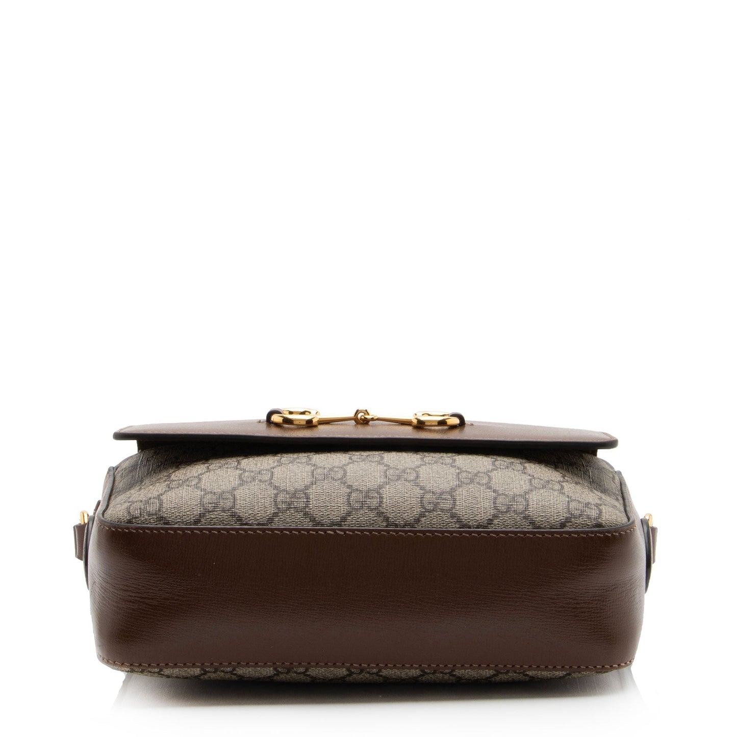Gucci GG Supreme 1955 Horsebit Small Shoulder Bag (SHF-o9bVc1)
