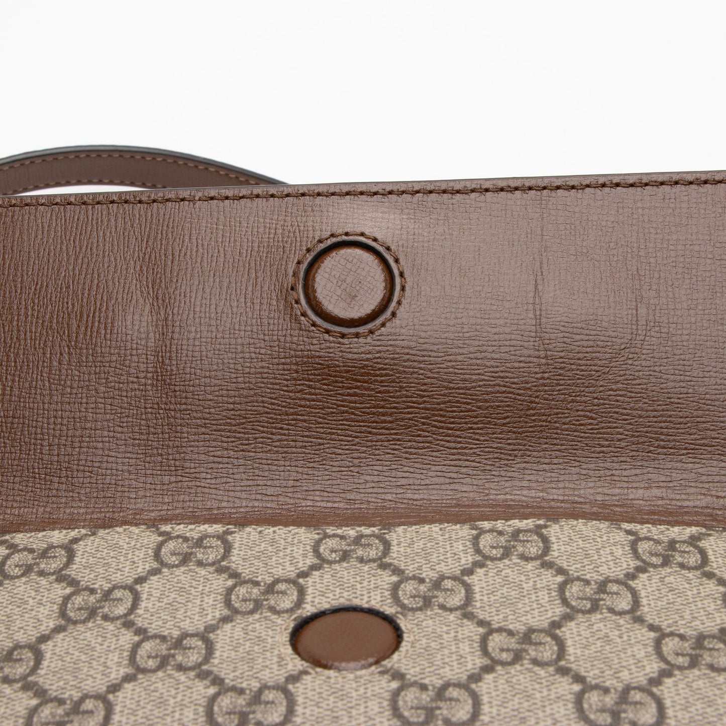 Gucci GG Supreme 1955 Horsebit Small Shoulder Bag (SHF-o9bVc1)