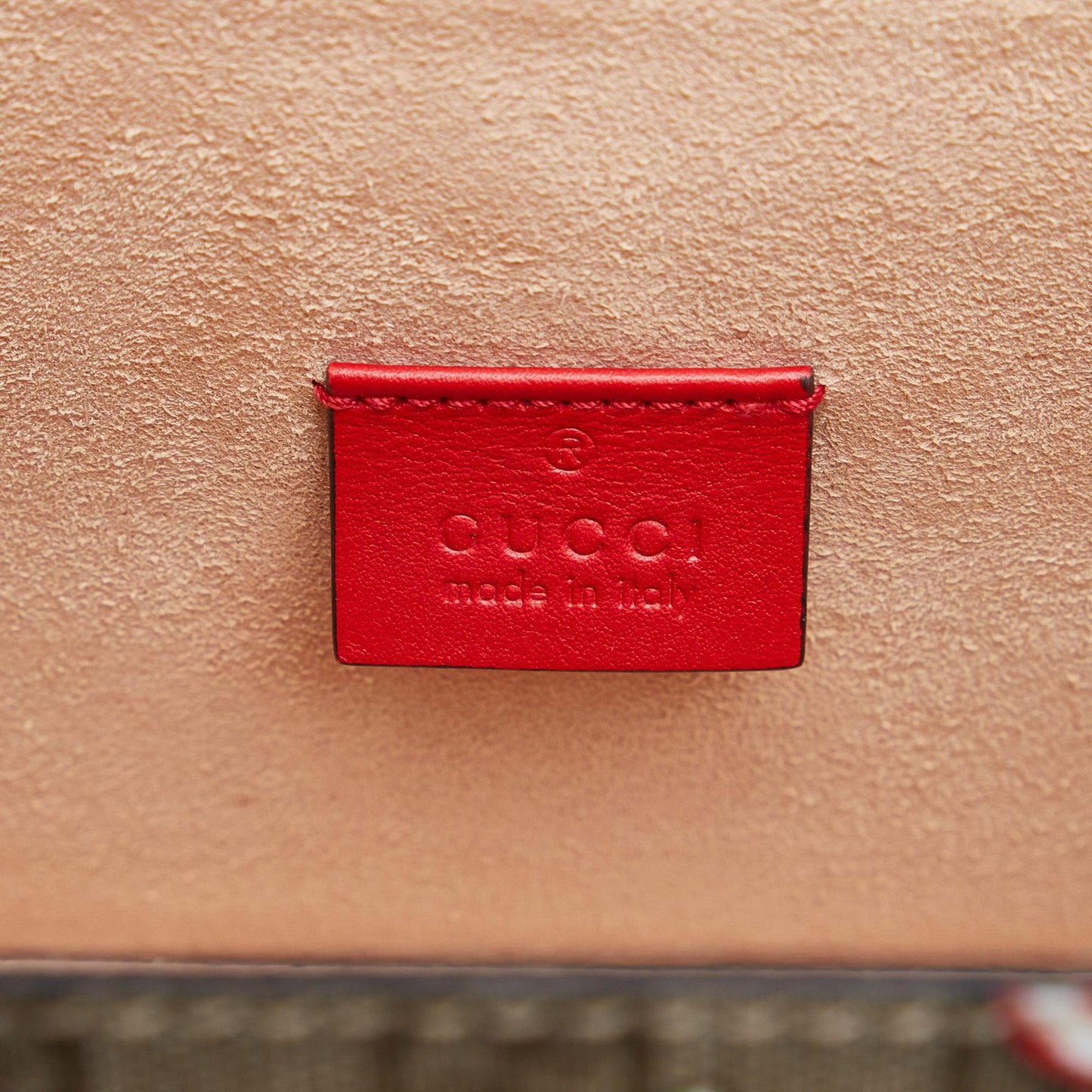 Gucci GG Supreme Apple Bamboo Padlock Satchel (SHG-2S9eJo)